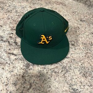 Oakland A’s nike dri fit SnapBack hat